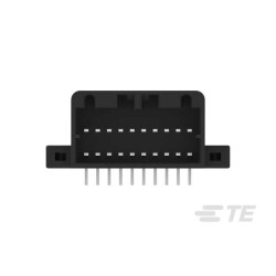 Connector Header Through Hole, Right Angle 20 position 0.098