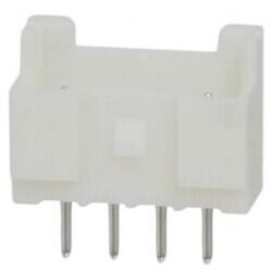 Connector Header Through Hole 4 position 0.098