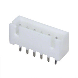 Connector Header Through Hole 6 position 0.098