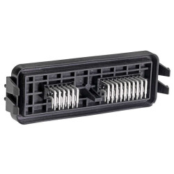 Connector Header Panel Mount, Through Hole, Right Angle 32 (20 + 12) position 0.138