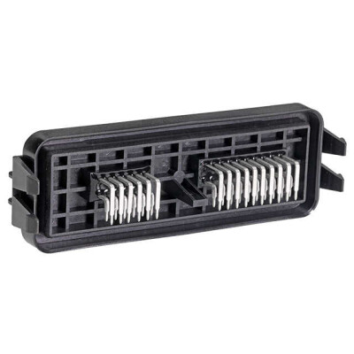 Connector Header Panel Mount, Through Hole, Right Angle 32 (20 + 12) position 0.138