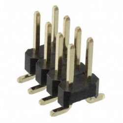 Connector Header Surface Mount 8 position 0.100