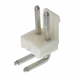 Connector Header Through Hole, Right Angle 2 position 0.156