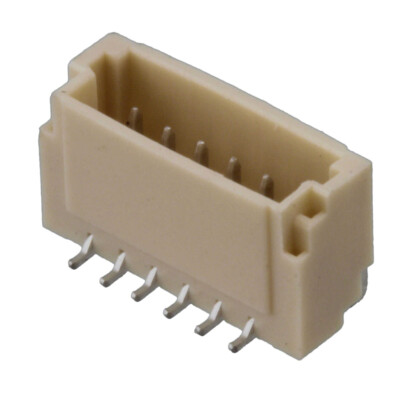 Connector Header Surface Mount 6 position 0.039