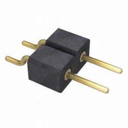 Connector Header Surface Mount, Right Angle 2 position 0.079