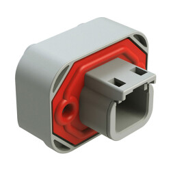 Connector Header Through Hole 2 position - Amphenol Sine Systems Corp