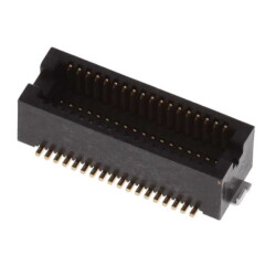 36 Position Connector Header, Outer Shroud Contacts Surface Mount Gold - 1