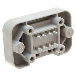 Connector Header Panel Mount, Through Hole 8 position - TE Connectivity Deutsch Connectors (1)