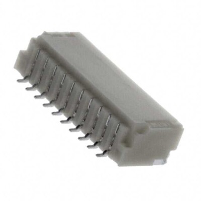 Connector Header Surface Mount, Right Angle 10 position 0.039