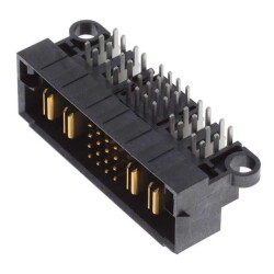 Connector Header Through Hole, Right Angle 20 (16 + 4 Power) position - Samtec Inc.