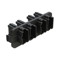 Connector Header Panel Mount, Through Hole, Right Angle 48 (12 x 4) position - Amphenol Sine Systems Corp