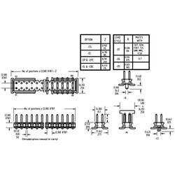 Connector Header Surface Mount 10 position 0.079