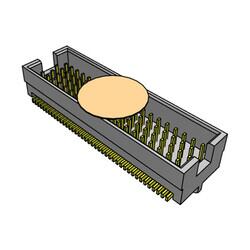 Connector Header Surface Mount 80 position 0.050