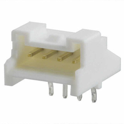 Connector Header Through Hole, Right Angle 4 position 0.079