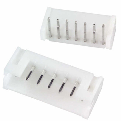 Connector Header Through Hole, Right Angle 7 position 0.079