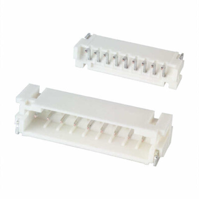 Connector Header Surface Mount, Right Angle 9 position 0.079
