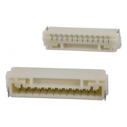 Connector Header Surface Mount, Right Angle 12 position 0.049