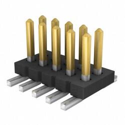 Connector Header Surface Mount 10 position 0.050