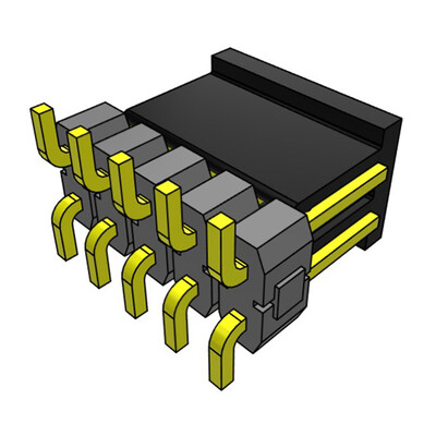 Connector Header Surface Mount 10 position 0.100