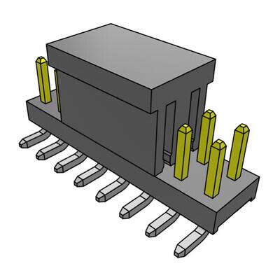 Connector Header Surface Mount 16 position 0.079