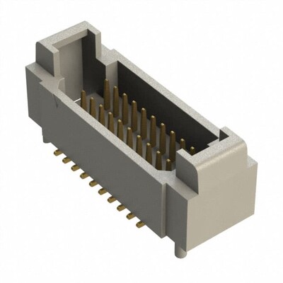 Connector Header Surface Mount 20 position 0.039