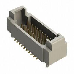 Connector Header Surface Mount 20 position 0.039
