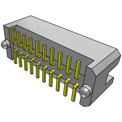 Connector Header Surface Mount 20 position 0.050