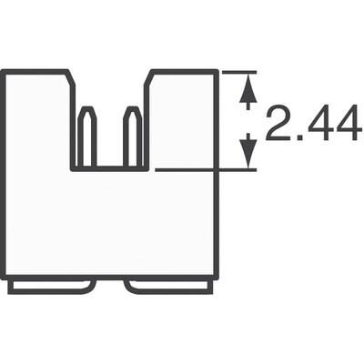 Connector Header Surface Mount 20 position 0.050