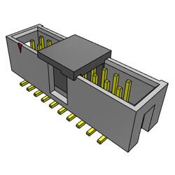 Connector Header Surface Mount 20 position 0.100