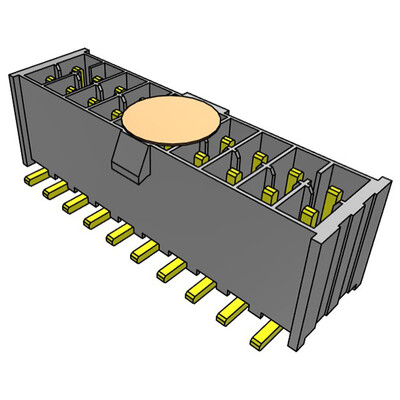 Connector Header Surface Mount 20 position 0.100