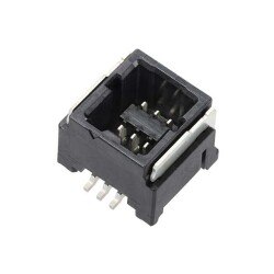 Connector Header Surface Mount 4 position 0.049