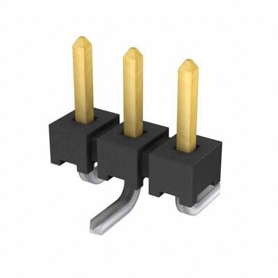 Connector Header Surface Mount 3 position 0.079
