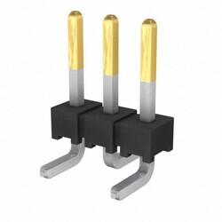 Connector Header Surface Mount 3 position 0.079