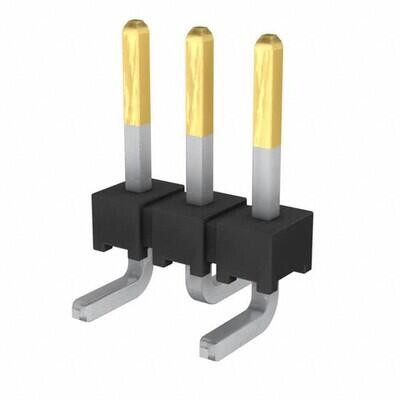 Connector Header Surface Mount 3 position 0.079