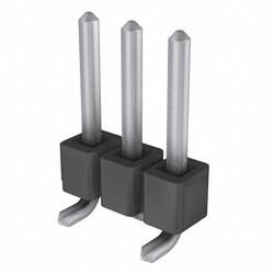 Connector Header Surface Mount 3 position 0.100