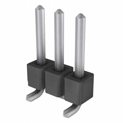 Connector Header Surface Mount 3 position 0.100