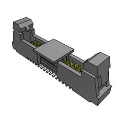 Connector Header Surface Mount 30 position 0.050