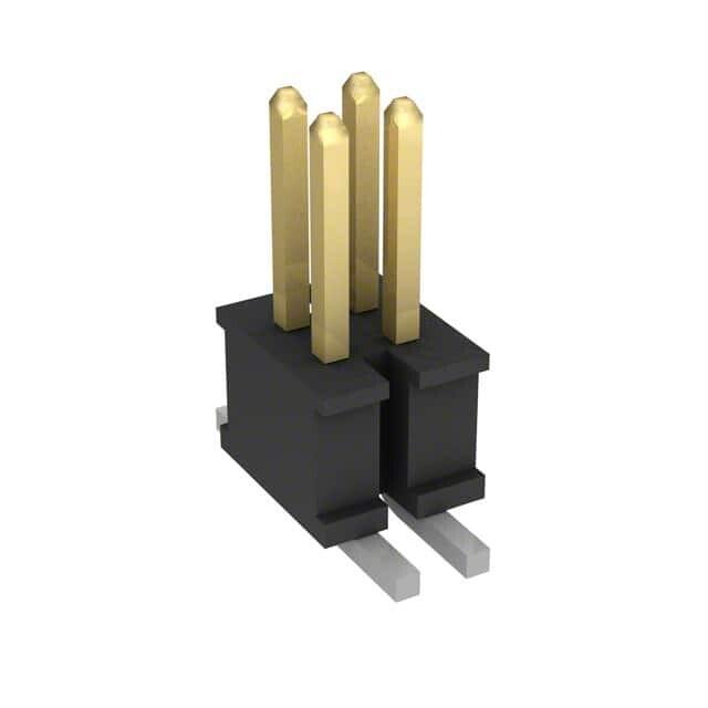 Connector Header Surface Mount 4 position 0.050" (1.27mm)