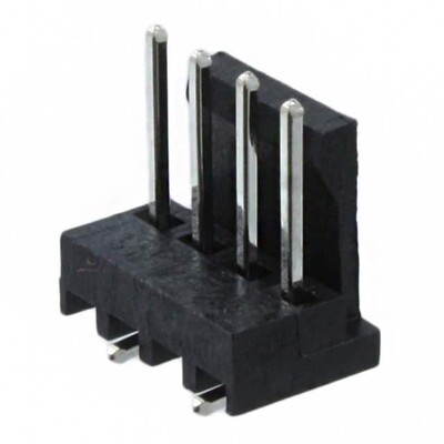 Connector Header Surface Mount 4 position 0.100