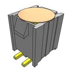Connector Header Surface Mount 4 position 0.100