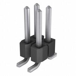 Connector Header Surface Mount 4 position 0.100