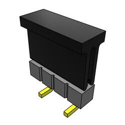 Connector Header Surface Mount 4 position 0.100