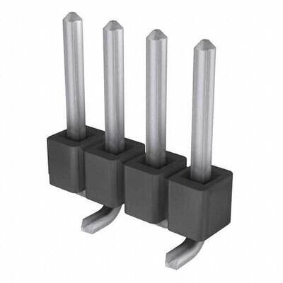 Connector Header Surface Mount 4 position 0.100
