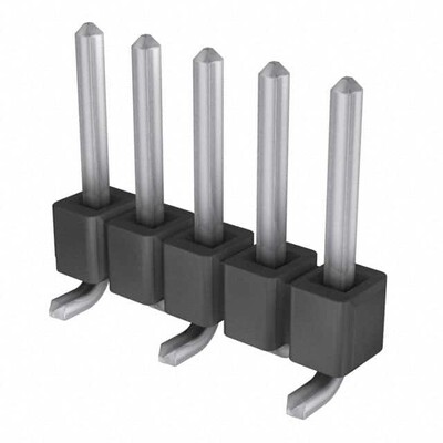 Connector Header Surface Mount 5 position 0.100