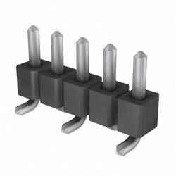 Connector Header Surface Mount 5 position 0.100