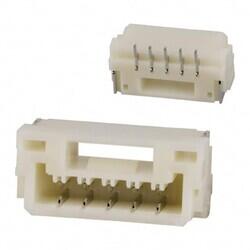 Connector Header Surface Mount 5 position 0.049