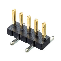 Connector Header Surface Mount 5 position 0.050