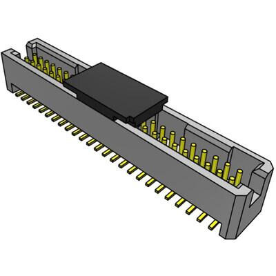 Connector Header Surface Mount 50 position 0.050