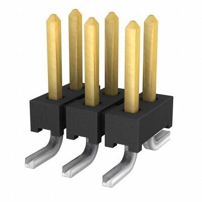 Connector Header Surface Mount 6 position 0.079
