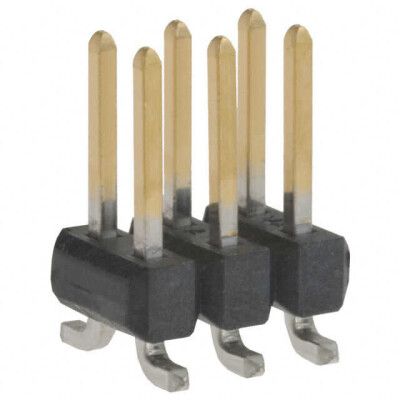 Connector Header Surface Mount 6 position 0.100
